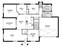 The Blue Lily Floor Plan
